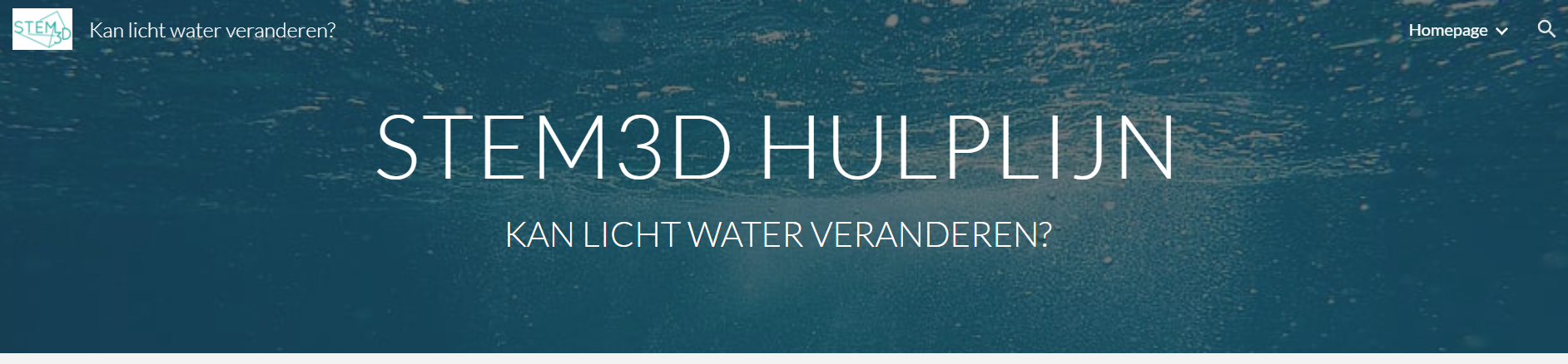 Hulplijn kan licht water veranderen 